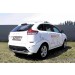 Slitkoff LadXR011 защита заднего бампера d57+ d42 двойная Lada XRay