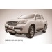 Slitkoff LGX002B кенгурятник d76 низкий "мини" черный Lexus GX460 (2010)
