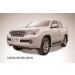 Slitkoff LGX006B защита переднего бампера d57 "волна" черная Lexus GX460 (2010)