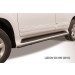 Slitkoff LGX013B защита штатного порога d42 черная Lexus GX460 (2010)