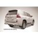 Slitkoff LGX016 защита заднего бампера уголки d76+ d42 двойные Lexus GX460 (2010)