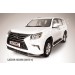 Slitkoff LGX13-003B защита переднего бампера d76 черная Lexus GX460 (2013)