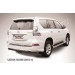 Slitkoff LGX13-009B защита заднего бампера d76 черная Lexus GX460 (2013)