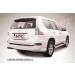 Slitkoff LGX13-012B защита заднего бампера уголки d76 черные Lexus GX460 (2013)