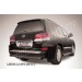 Slitkoff LLX570-12-012B защита заднего бампера d76 черная Lexus LX-570
