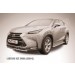 Slitkoff LNX006 защита переднего бампера d57 короткая Lexus NX 300h