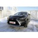 Slitkoff LRX15-001 защита переднего бампера d57+ d42 двойная Lexus RX350 (2015)