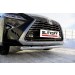 Slitkoff LRX15-003 защита переднего бампера d57 короткая Lexus RX350 (2015)