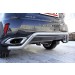 Slitkoff LRX15-006 защита заднего бампера d57 "волна" Lexus RX350 (2015)