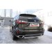 Slitkoff LRX15-007 защита заднего бампера d57 короткая Lexus RX350 (2015)
