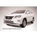 Slitkoff LRX35-12.001 защита переднего бампера d76+ d57 двойная Lexus RX350/RX270 (2012)