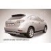 Slitkoff LRX35-12.009 защита заднего бампера d57+ d57 двойная Lexus RX350/RX270 (2012)