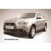 Slitkoff MAS002B защита переднего бампера d76 черная Mitsubishi ASX