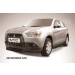 Slitkoff MAS004B защита переднего бампера d57 черная Mitsubishi ASX