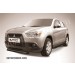 Slitkoff MAS005B защита переднего бампера d76 короткая черная Mitsubishi ASX