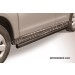 Slitkoff MAS008B защита порогов d76 труба черная Mitsubishi ASX