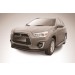Slitkoff MAS14-005B защита переднего бампера d57 черная Mitsubishi ASX (2014)