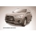 Slitkoff MAS14-006 защита переднего бампера d76 короткая Mitsubishi ASX (2014)