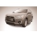 Slitkoff MAS14-006B защита переднего бампера d76 короткая черная Mitsubishi ASX (2014)