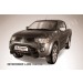 Slitkoff ML004B кенгурятник d76 низкий черный Mitsubishi L-200 Triton