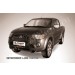 Slitkoff ML006B кенгурятник d57 высокий черный Mitsubishi L-200 Triton
