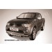 Slitkoff ML009 защита переднего бампера d57+ d57 двойная Mitsubishi L-200 Triton