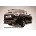 Slitkoff MOUT13-009B защита заднего бампера d57 "волна" длинная черная Mitsubishi Outlander (2013)