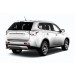 Slitkoff MOUT15-009B защита заднего бампера d57 "волна" длинная черная Mitsubishi Outlander (2015) рестайлинг
