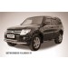 Slitkoff MPJ009 защита переднего бампера d76+ d57 двойная Mitsubishi Pajero IV