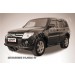 Slitkoff MPJ010B защита переднего бампера d76 черная Mitsubishi Pajero IV