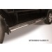 Slitkoff MPJ011 защита порогов d76 с проступями Mitsubishi Pajero IV