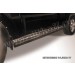 Slitkoff MPJ011B защита порогов d76 с проступями черная Mitsubishi Pajero IV