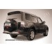 Slitkoff MPJ016B защита заднего бампера d76 черная Mitsubishi Pajero IV
