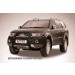 Slitkoff MPS004B кенгурятник d57 высокий черный Mitsubishi Pajero Sport (до 2010)