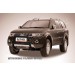 Slitkoff MPS006B кенгурятник d57 низкий черный Mitsubishi Pajero Sport (до 2010)