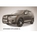 Slitkoff MXL001B кенгурятник d57 высокий черный Mitsubishi Outlander XL (до 2010)