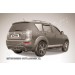 Slitkoff MXL011B защита заднего бампера d57 черная Mitsubishi Outlander XL (до 2010)