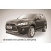 Slitkoff MXL10-004B защита переднего бампера d76 черная Mitsubishi Outlander XL (рестайлинг 2010)
