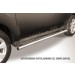 Slitkoff MXL10-009 защита порогов d57 труба Mitsubishi Outlander XL (рестайлинг 2010)