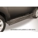 Slitkoff MXL10-009B защита порогов d57 труба черная Mitsubishi Outlander XL (2010) рестайлинг