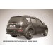 Slitkoff MXL10-012B защита заднего бампера уголки d57 черные Mitsubishi Outlander XL (рестайлинг 2010)