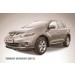 Slitkoff NIM11002B защита переднего бампера d57+ d42 двойная черная Nissan Murano (2011)