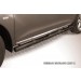 Slitkoff NIM11004B защита порогов d76 с проступями черная Nissan Murano (2011)
