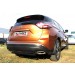 Slitkoff NIM16008B защита заднего бампера d57 короткая черная Nissan Murano (2016)