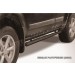 Slitkoff NIP008B защита порогов d76 труба черная Nissan Pathfinder R51