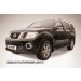 Slitkoff NIP11-002B защита переднего бампера d76+ d57 двойная черная Nissan Pathfinder (2011)