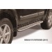 Slitkoff NIP11-005 защита порогов d57 с листом Nissan Pathfinder (2011)