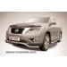 Slitkoff NIP14-002 защита переднего бампера d57 "волна" Nissan Pathfinder (2014)