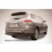 Slitkoff NIP14-014B защита заднего бампера d76 черная Nissan Pathfinder (2014)
