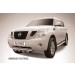 Slitkoff NIPAT004 защита переднего бампера d76+ d57 двойная Nissan Patrol